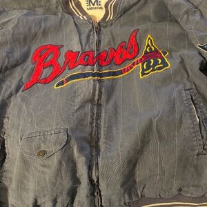 1991 braves jacket  vintage